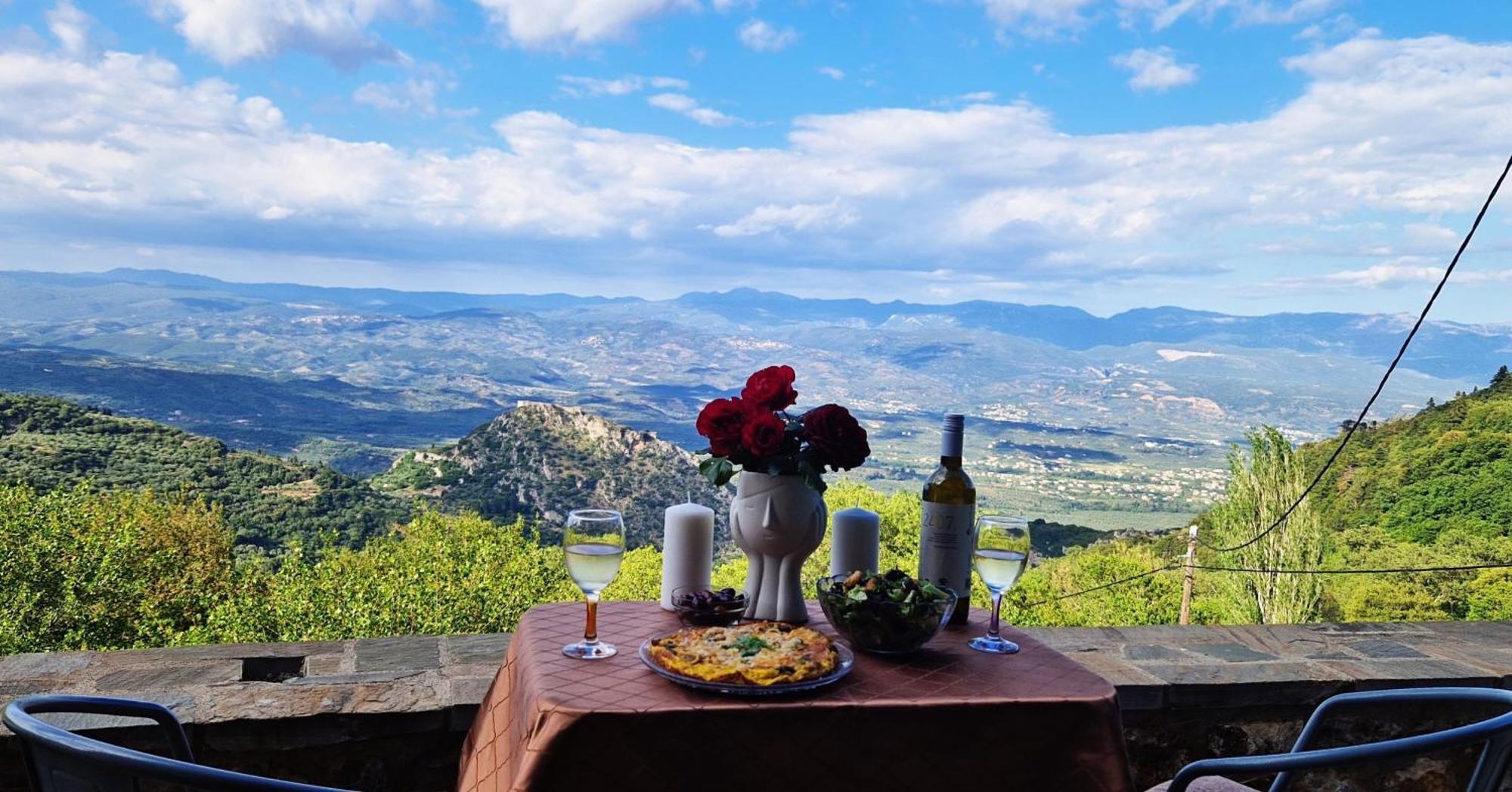 Arxontiko Taygeti Hotel Mystras Bagian luar foto